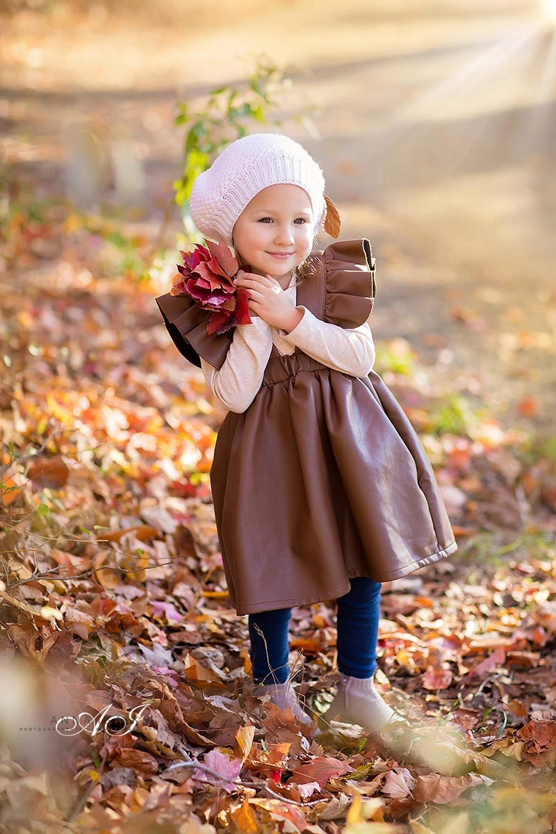 Children autumn photo session in Strasbourg