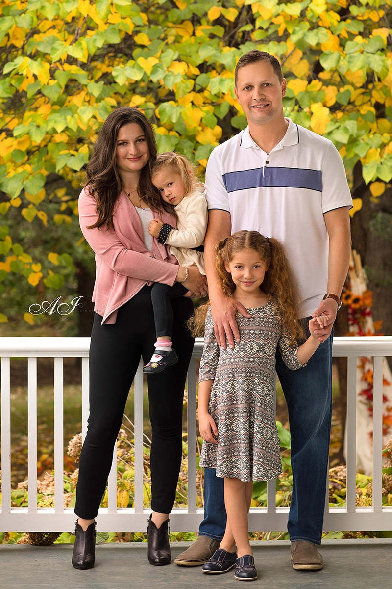 Family autumn photo session in Strasbourg