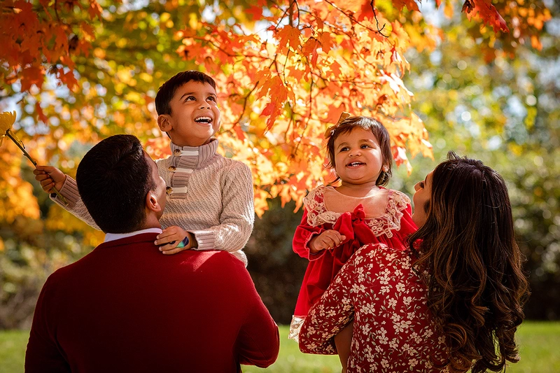 Family autumn photo session in Strasbourg
