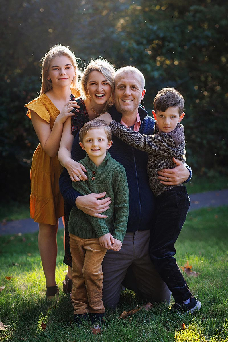 Family autumn photo session in Strasbourg