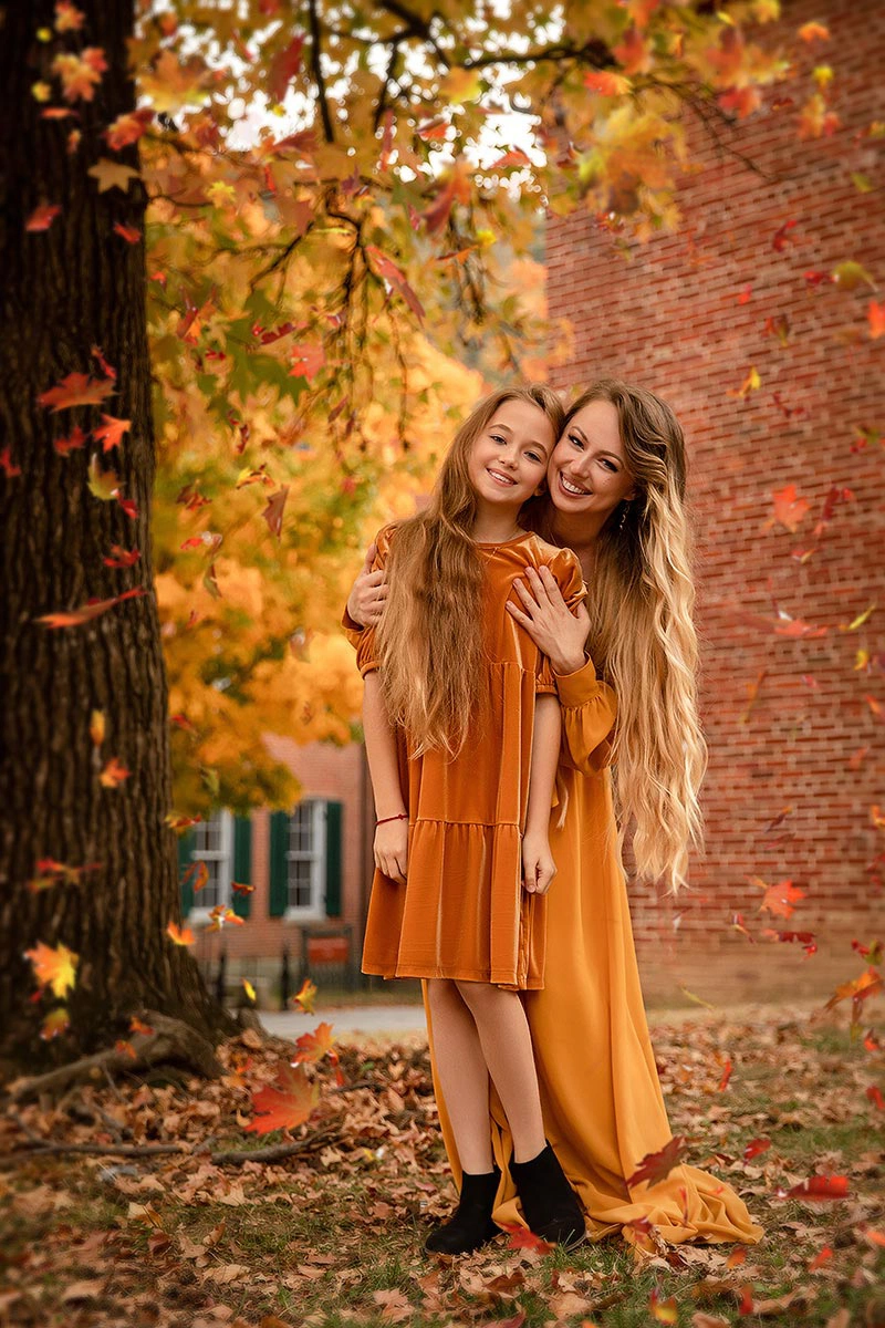 Individual autumn portrait session in Strasbourg