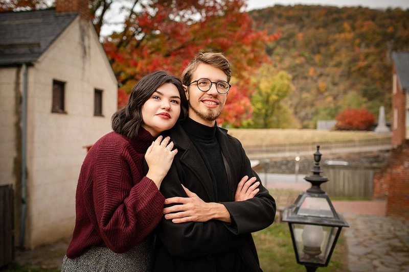Individual autumn portrait session in Strasbourg
