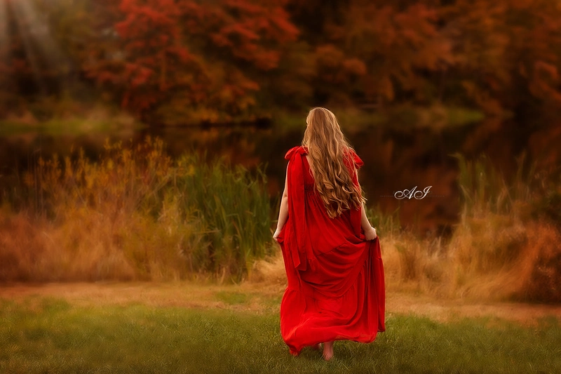 Individual autumn portrait session in Strasbourg